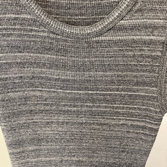 Aritzia Wilfred Free Ribbed Midi Dress, Gray, XS - Picture 7 of 12
